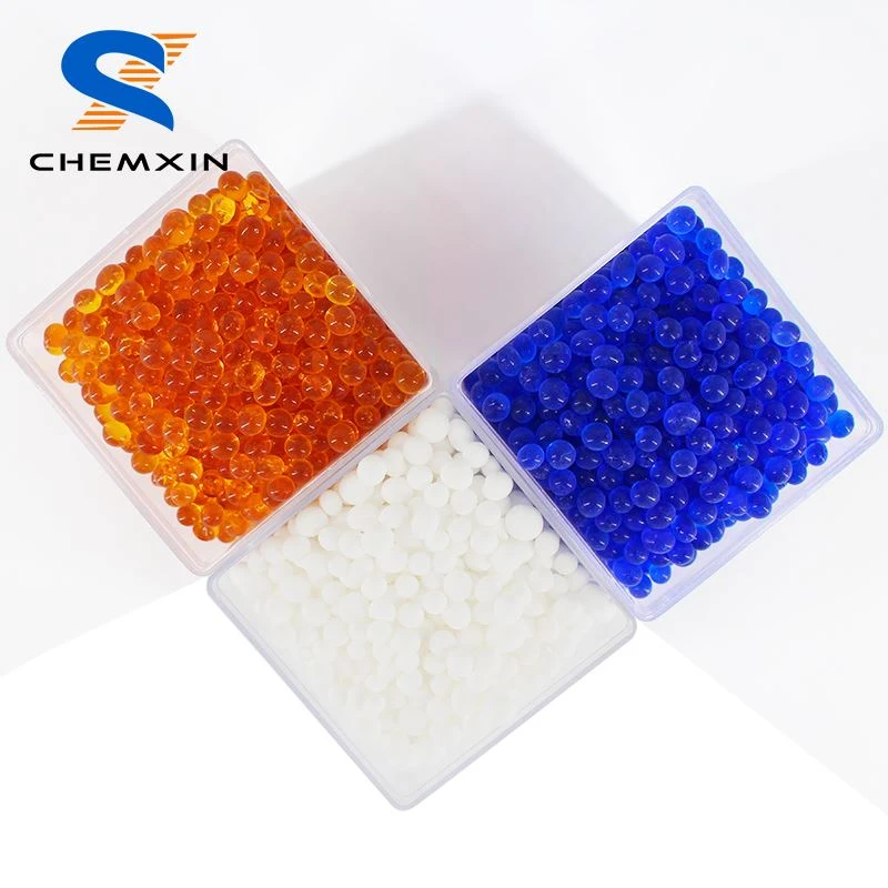 3–5 mm oranžinis silikagelis be kobalto chlorido, skirtas džiovinti